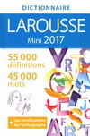 DICTIONNAIRE LAROUSSE MINI 2017