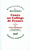 COURS AU COLLEGE DE FRANCE (1838-1851) T1
