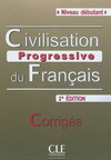 CIVILISATION PROGRESSIVE DU FRANCAIS DEBUTANT - CORRIGES - 2E EDITION