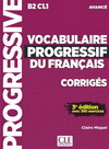 VOCABULAIRE PROGRESSIF DU FRANCAIS CORRIGES AVANCE 2EME EDITION