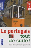 COFFRET LE PORTUGAIS TOUT DE SUITE (LIVRE + 1 CD)