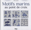 MOTIFS MARINS AU POINT DE CROIX
